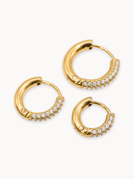 Orecchini Sparkle Hoop