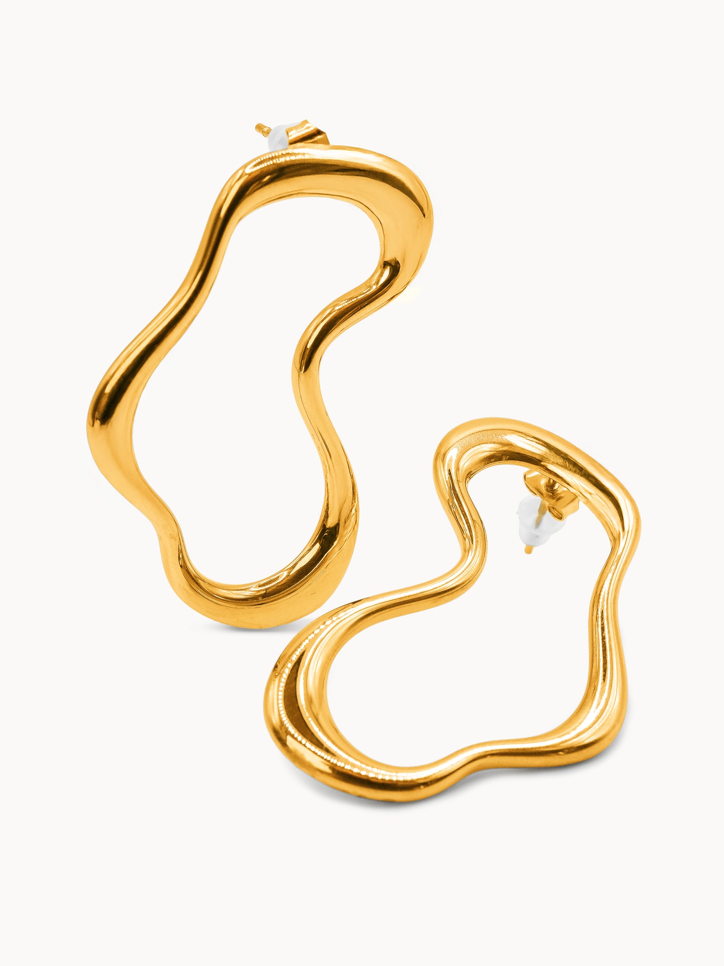 Orecchini Fluid Wave