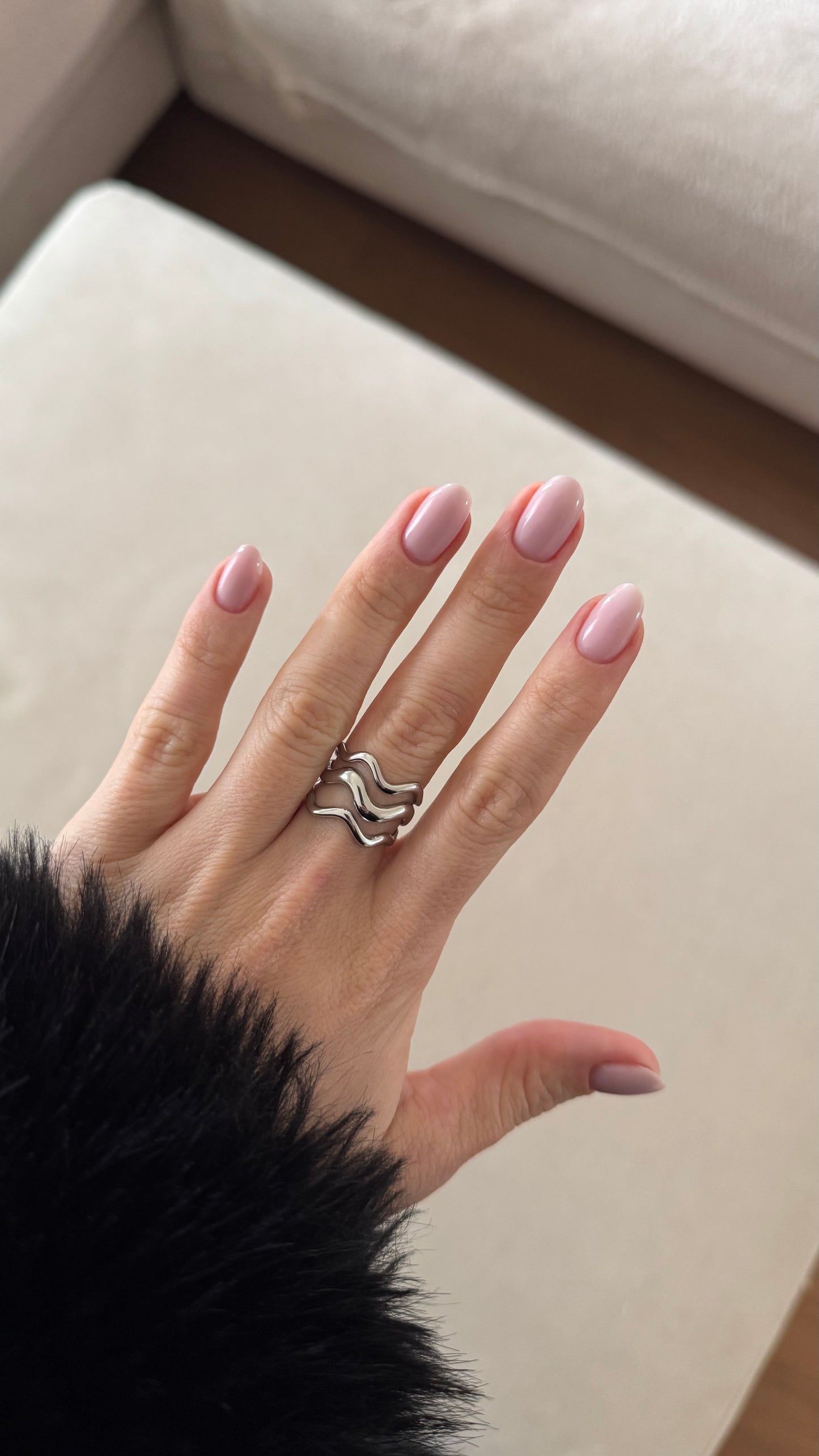 Anello Triple Wave