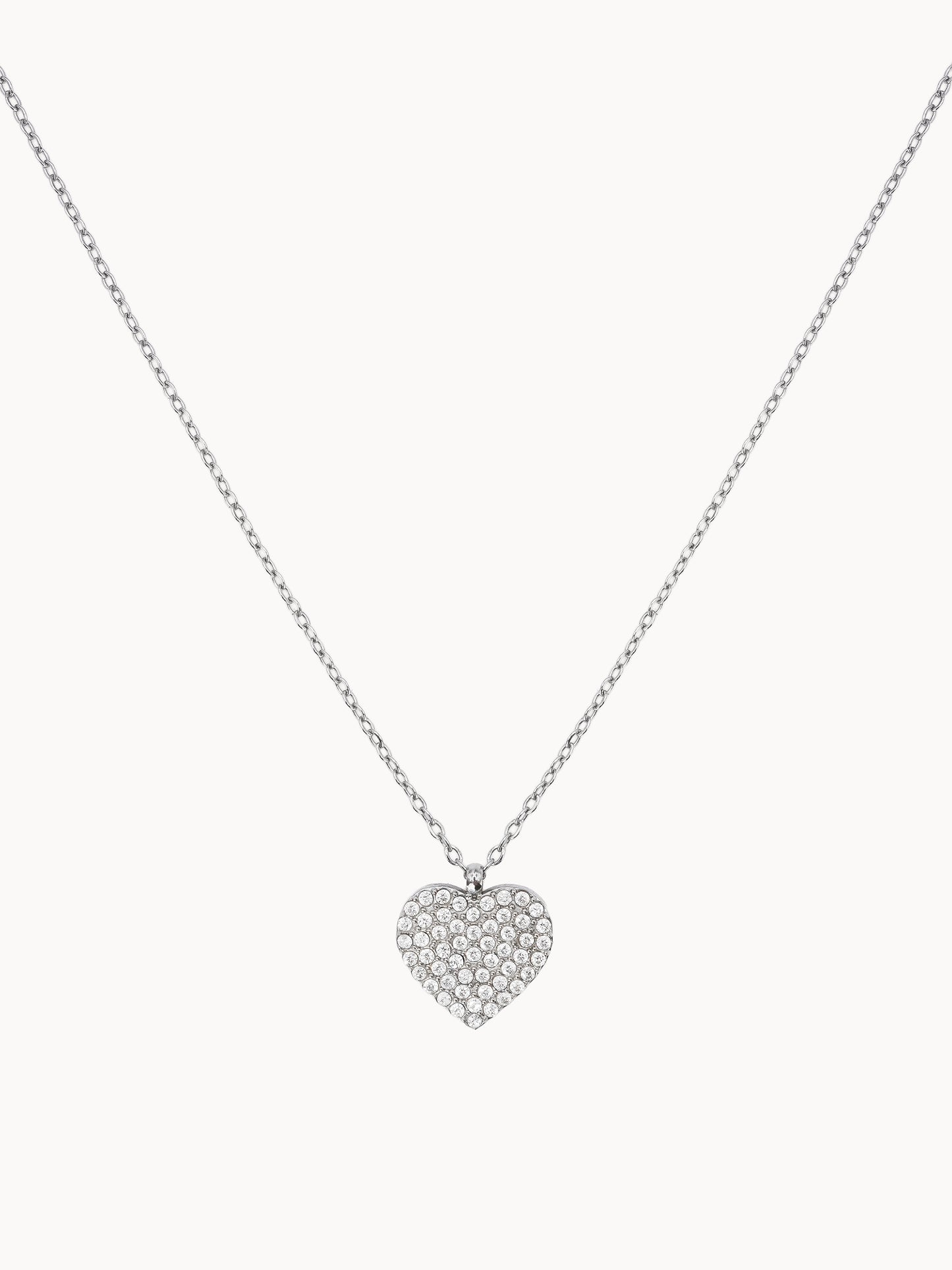 Collana Cuore Full Pavé