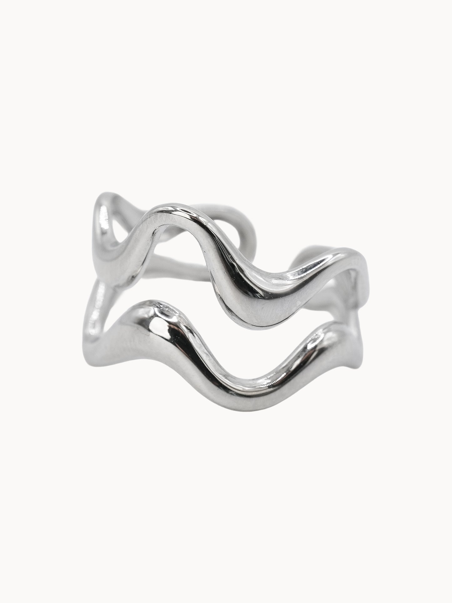 Anello Double Wave
