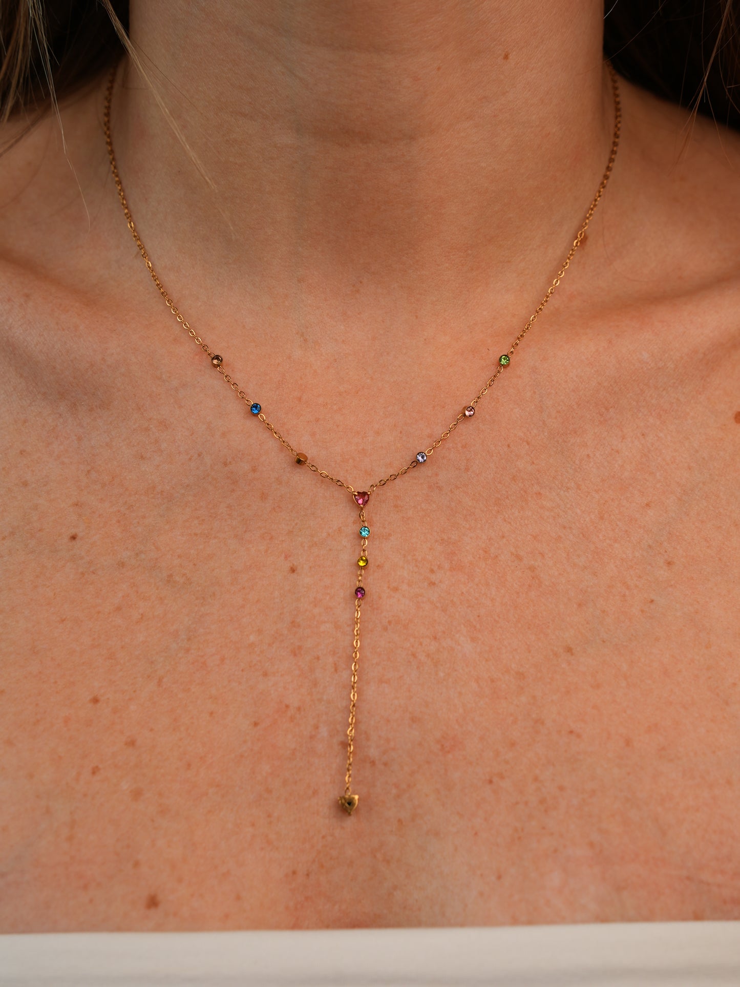Collana a Y Rainbow