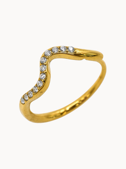 Anello Single Wave