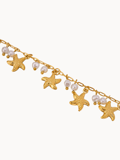 Bracciale Starfish & Pearls
