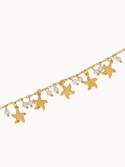 Bracciale Starfish & Pearls