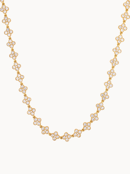 Collana Quadrifoglio a Choker