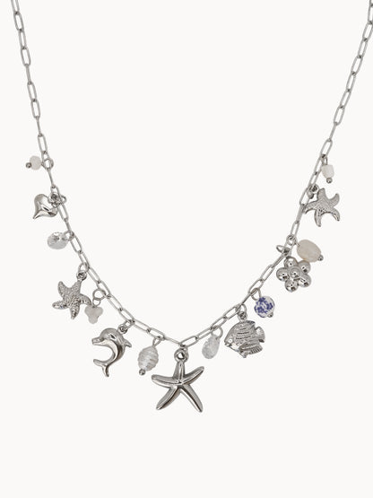 Collana Sea Charms - Blu