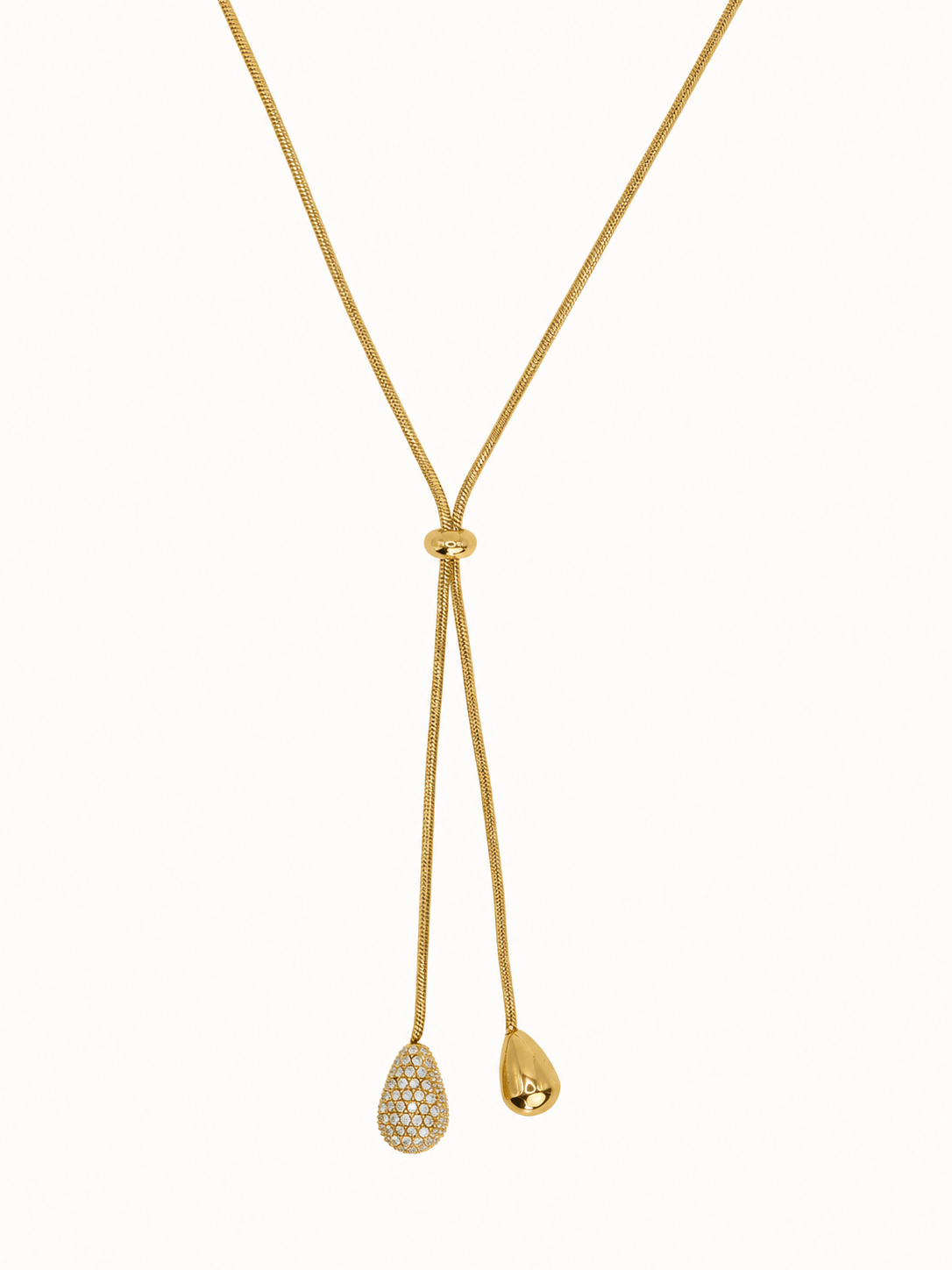 Collana a Y con pendenti
