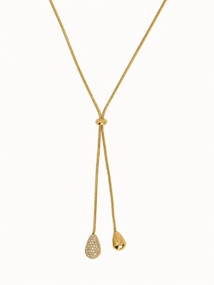 Collana a Y con pendenti