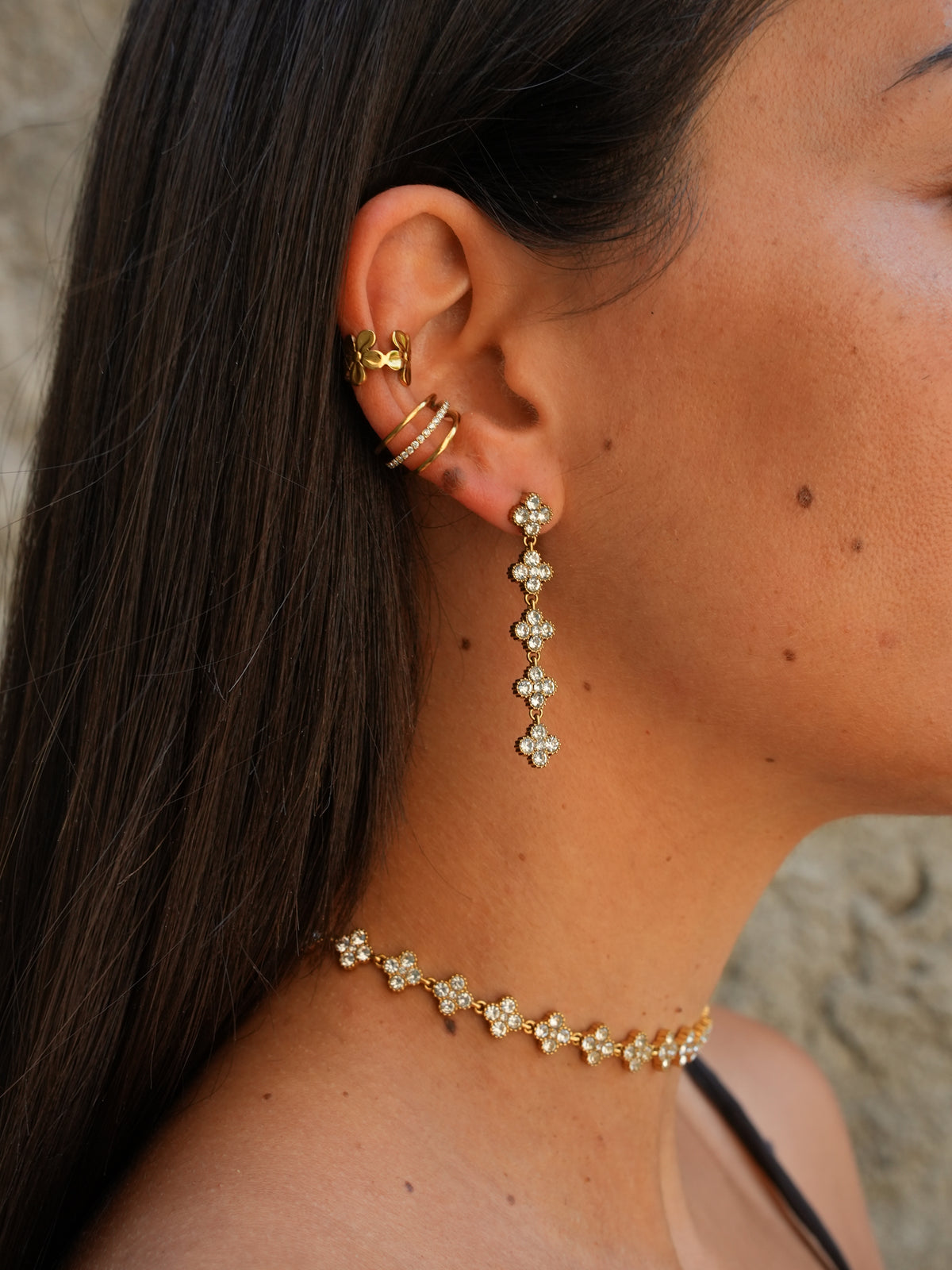 Collana Quadrifoglio a Choker