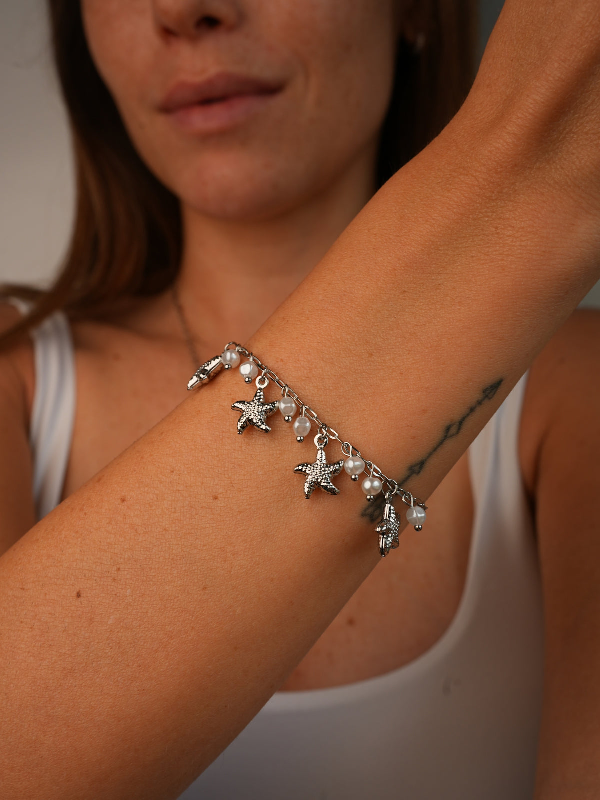 Bracciale Starfish & Pearls