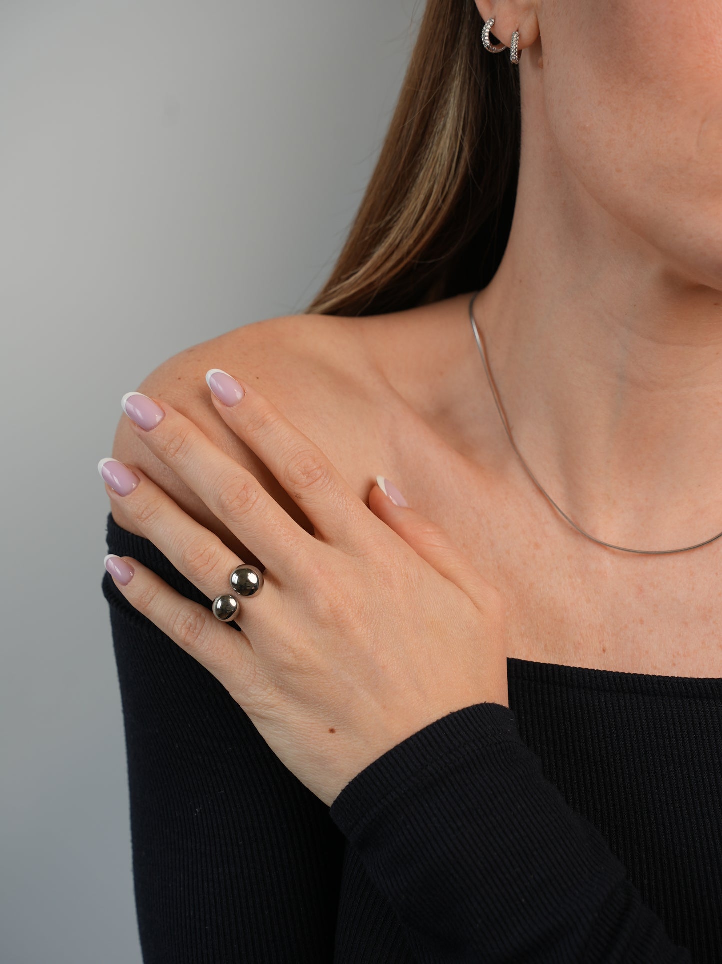 Anello Double Dot