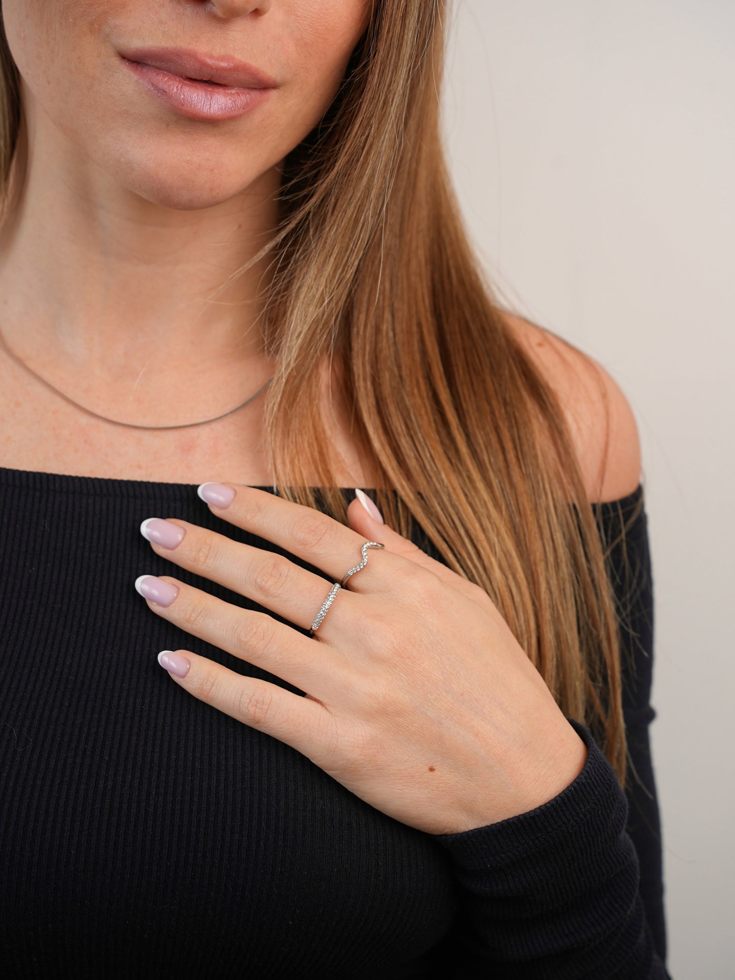 Anello Single Wave