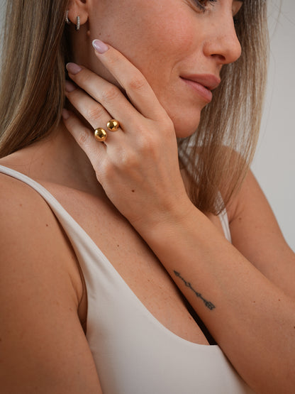Anello Double Dot
