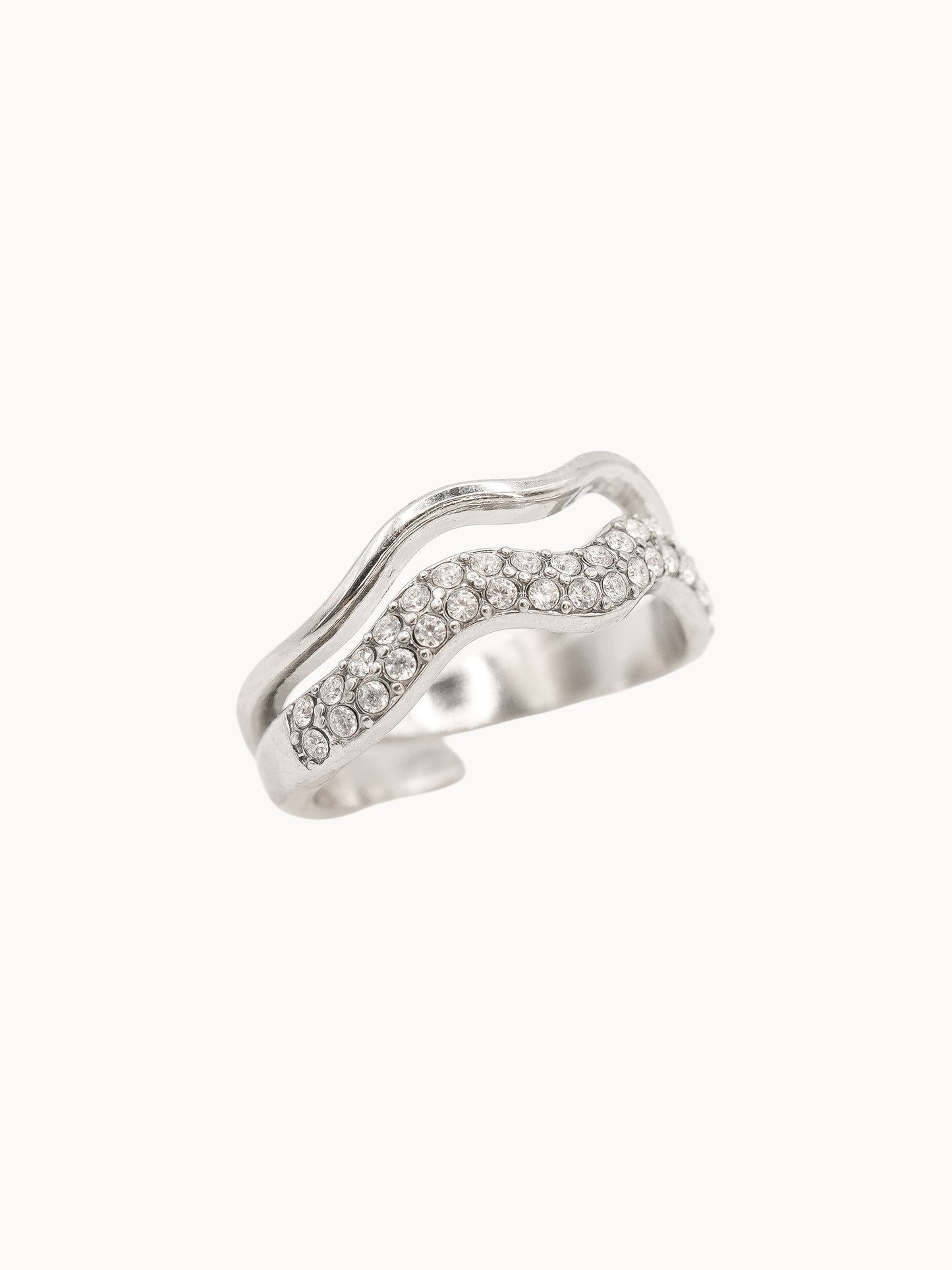 Anello da Mignolo Wave