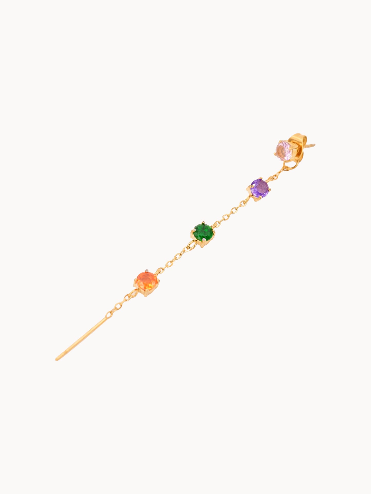 Orecchino Saliscendi Multicolor